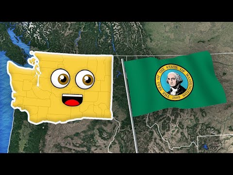 Washington - Geography & Counties | 50 States of America