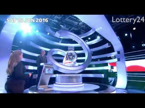 2016 06 18 UK lotto Numbers and draw results