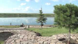preview picture of video 'Благоустройство озера возле аэропорта Емельяново'