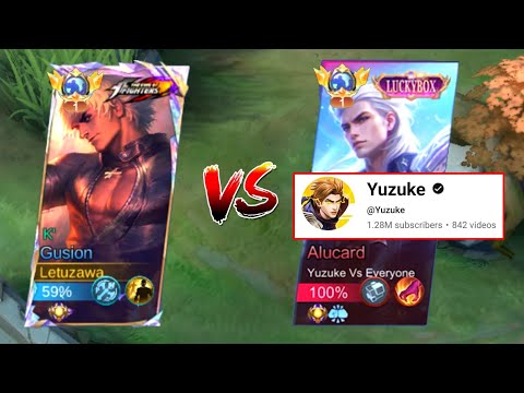 LETUZAWA vs YUZUKE (Global 1 Alucard) IN RANKED!! WHO WIN??