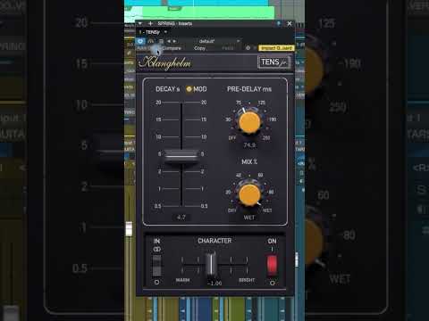 Incredible! Surf Guitar Sounds with Klanghelm FREE Spring Reverb TENS JR