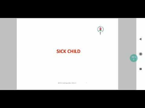 General Approach towards Identification of a Sick Child