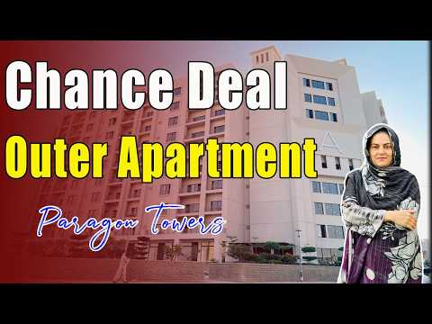 Schnäppchenangebot | Außenwohnung | Paragon Towers #Immobilien #BahriaKarachiRates