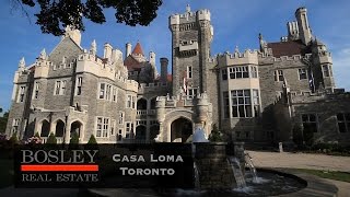 preview picture of video 'Casa Loma Toronto  -Castle, Forests And Mansions In The City'