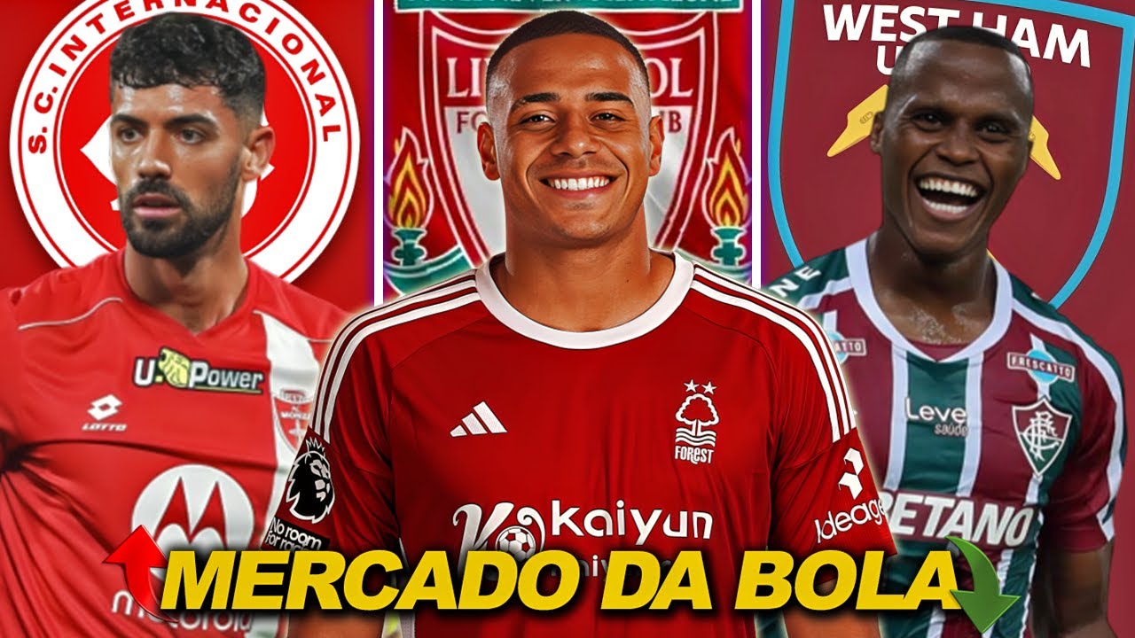 🧐 MERCADO DA BOLA | Liverpool de olho em Murillo, West Ham quer Jhon Arias, Pablo Marí no Inter E+!