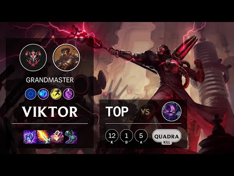 Viktor Top vs Kennen - EUW Grandmaster Patch 10.24