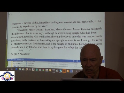 Anguttara Nikaya: Tiki-nipata, The Book of the Three:Sutta 45- (2018.11.10 ) Bhikkhu Bodhi
