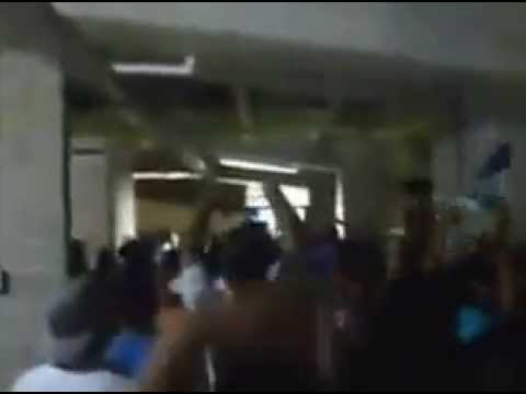 "los de siempre un minuto de silencio previa al partido" Barra: Los de Siempre &bull; Club: Jaguares de Córdoba