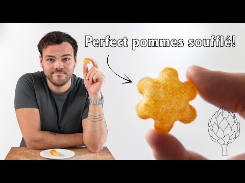The perfect pommes soufflé! All tips & tricks for this delicious fine dining potato crisp!