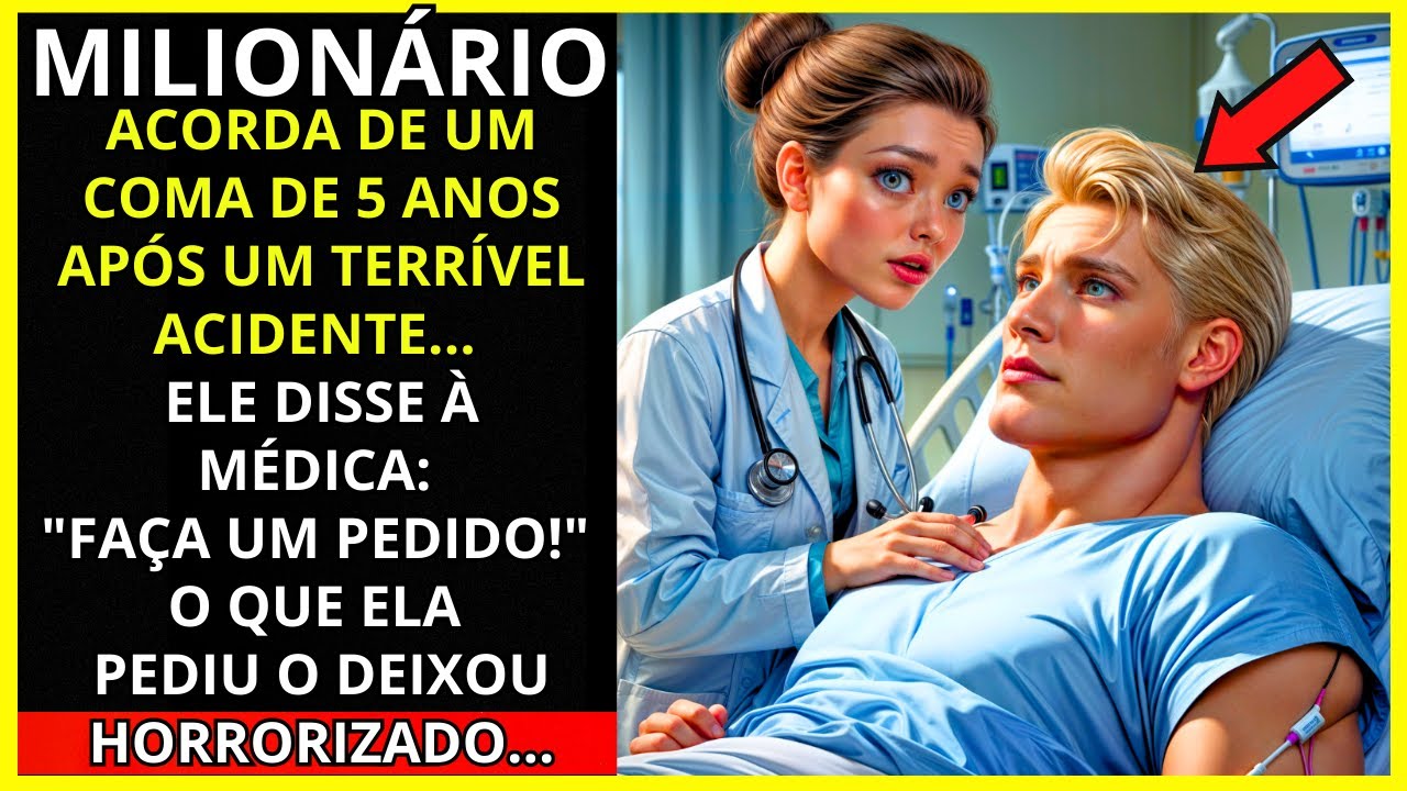 MILIONÁRIO DIZ À MÉDICA: "FAÇA UM PEDIDO!" AO ACORDAR DE UM COMA DE 5 ANOS... ELE FICA EM CHOQUE...
