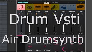 Video thumbnail for Air Drumsynth Vst Drum Machine  -  No Talking by Elektronick Musick