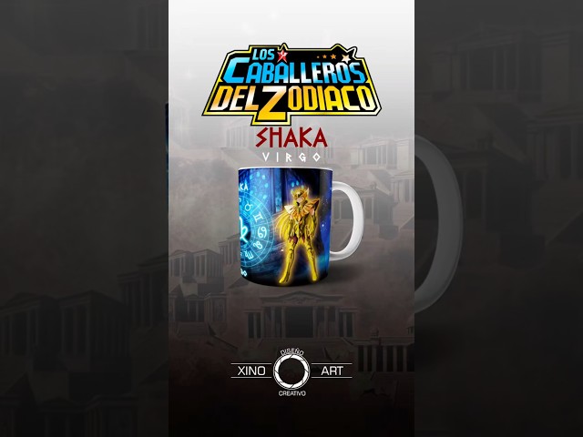 Vídeo relacionado con MERCHANDMANIA TAZA AZUL SEIYA CABALLERO ORO SAGITARIO color mug