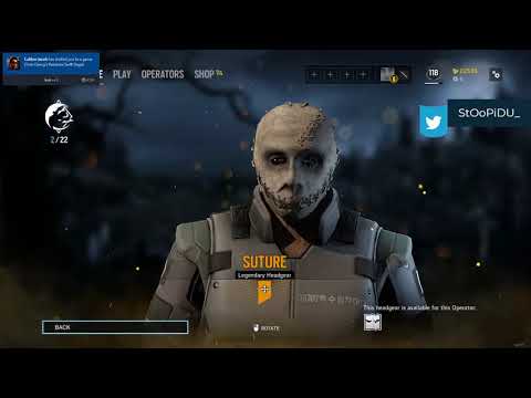 Crimsonveil Pack - Suture Headgear | R6: Siege Livestream Highlight