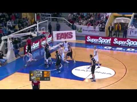 HKK Široki Primorka - KK Partizan NIS 60:81, ABA liga 2013/14
