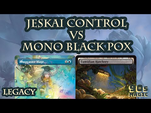 Mono Black Pox vs Jeskai Control [MTG Legacy]