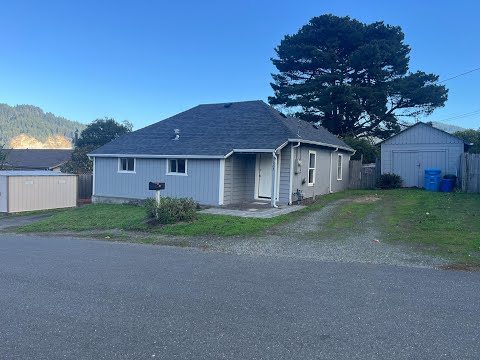 Pet-Friendly 2 bed/1bath Home in Rio Dell With Private Yard & Laundry Hook Ups! property video