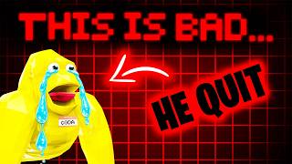 OWNER of Animal Company just QUIT...
