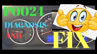 HOW TO FIX ANY CAR WITH A P0024 B Camshaft Pos Timing Over-Advanced ERROR CODE- Fast and easy
