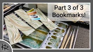 Experimental Series - Creative Mutation -  Bookmarks & Sleeves! Easy WATERCOLOR - 278 - Part 3