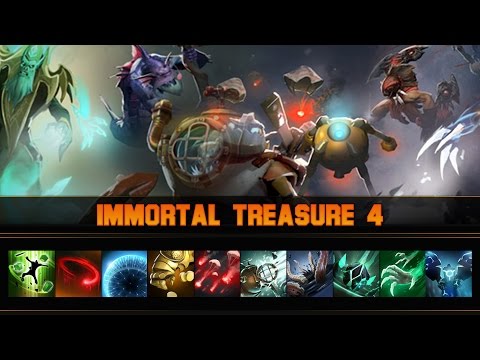 Dota 2 Immortal Spotlight - Immortal Treasure 4 (Trove Carafe and Lockless Luckvase)