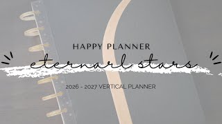 Vertical Happy Planner Magic: 2026-2027 Eternal Stars Edition