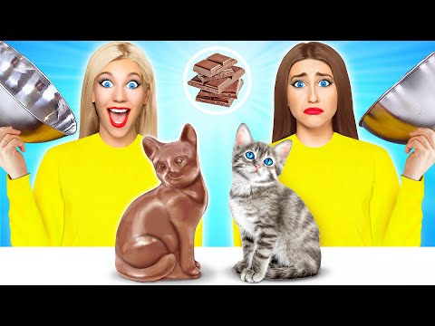 Real Food vs. Chocolate Food Challenge #5 Multi DO Challenge