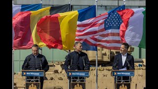 PM Alexander De Croo at Mihail Kogălniceanu military base, Constanța