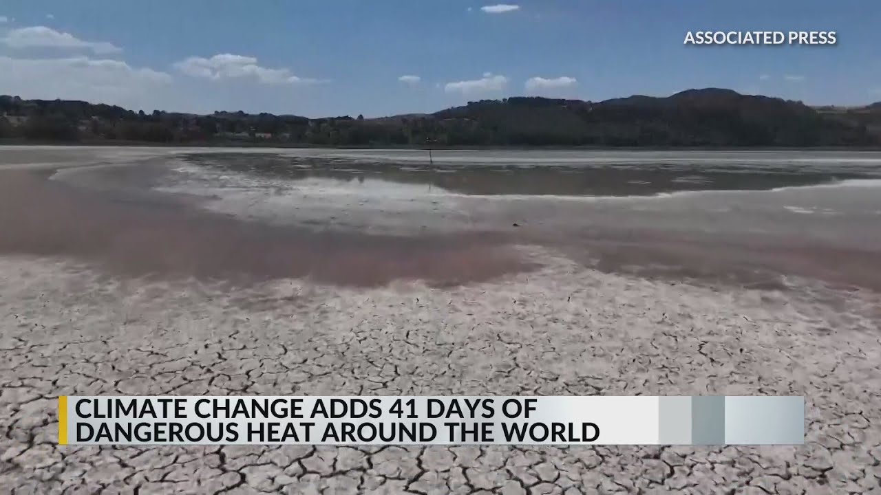 Climate change added 41 days of dangerous heat around world in 2024