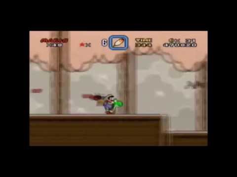 SMW Return to Dinosaur Land Walkthrough - Wiggler Woods 2