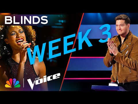 Unbelievable Blind Auditions from the Final Week | The Voice | NBC