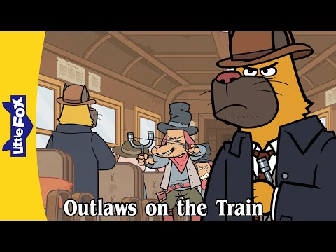 火車上的逃犯狂野西部探險！| 小狐狸 (Outlaws on the Train: Wild West Adventure! | Little Fox)