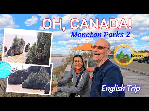 Oh, Canadá! EP5 Moncton Parks & Recreation 2, viagem em inglês em 4K