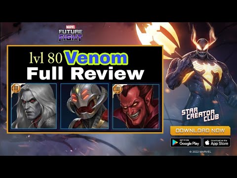 lvl 80 VENOM Full Review vs WBL || Normal build || Amazing Character 🔥MFF