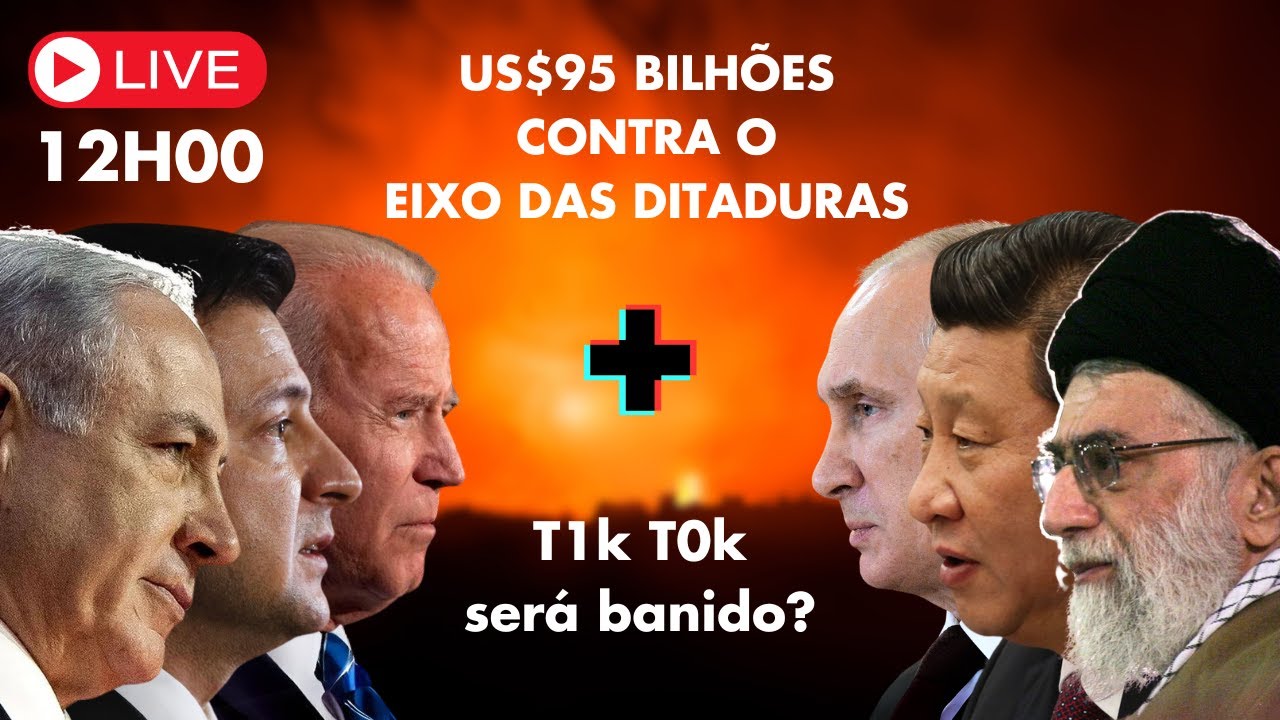 EUA REFORÇA ALIADOS CONTRA O EIXO DAS DITADURAS | Live do Professor HOC