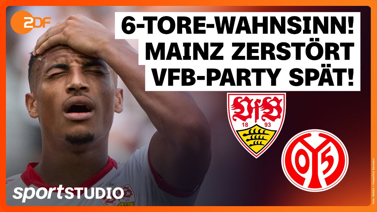 VfB Stuttgart – 1. FSV Mainz 05 | Bundesliga, 2. Spieltag Saison 2024/25 | sportstudio