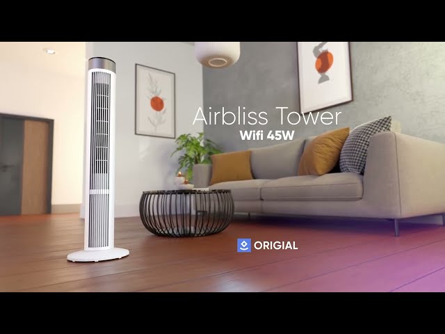 Origial ORITOWER45W-W WIFI Ventilador de torre WIFI, 45W, 99cm video