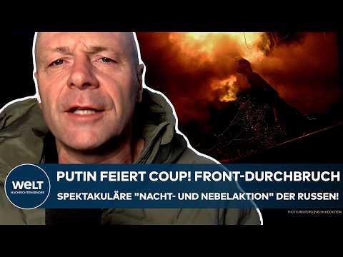 UKRAINE-KRIEG: Putin feiert Coup! Front-Durchbruch! Spektakuläre "Nacht- und Nebelaktion" der Russen