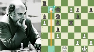 Nothing Left! Mikhail Tal Sacrifices Everything in This Chess Masterpiece!