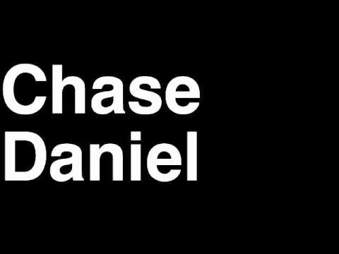 How to Pronounce Chase Daniel New Orleans Saints NFL Football Touchdown TD Tackle Hit Yard Run