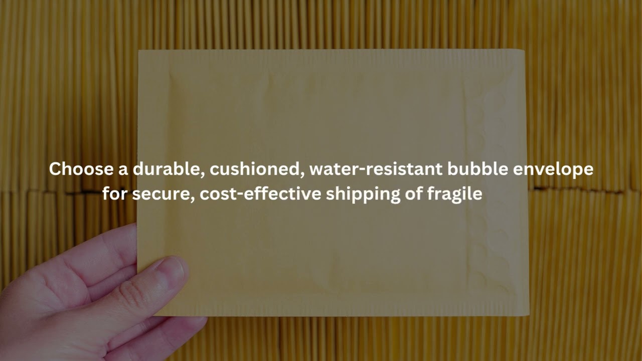 Why Bubble Envelopes Are Essential for Safe Shipping
