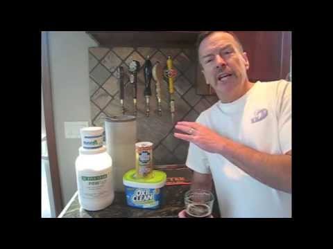 Homebrewing Cleaners (oxyclean, pbw, bar keepers friend)