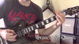 Black Label Society - Stoned &amp; Drunk Guitar Cover