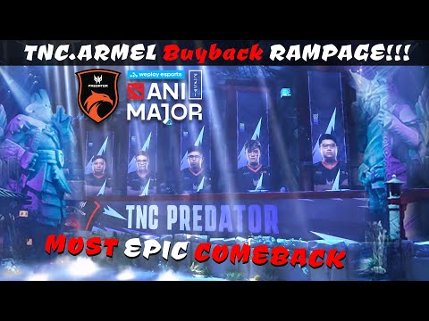 TNC beautiful Come back TNC.Armel templar assassin RAMPAGE!!! TNC vs Evil Geniuses| WePlay AniMajor