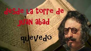 DESDE LA TORRE DE JUAN ABAD. Quevedo