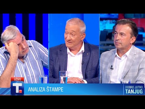 DOBRO JUTRO TANJUG - Analiza štampe • Miroslav Bjegović i Nikola Antić