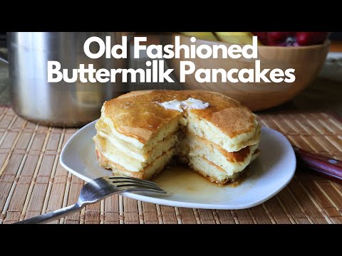 Old Fashioned Buttermilk Pancakes ~ The BEST Recipe!