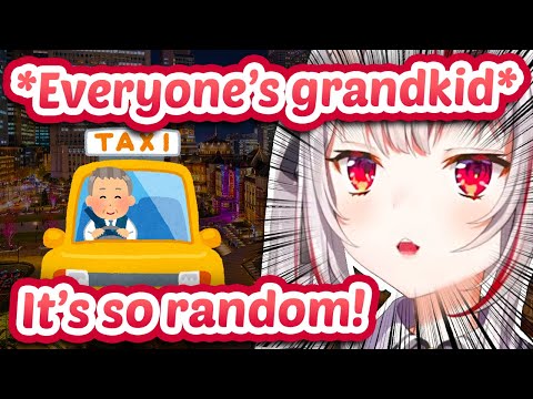 Ayame Keeps Randomly Getting Candy From Taxi Drivers 💀【ENG Sub Hololive】