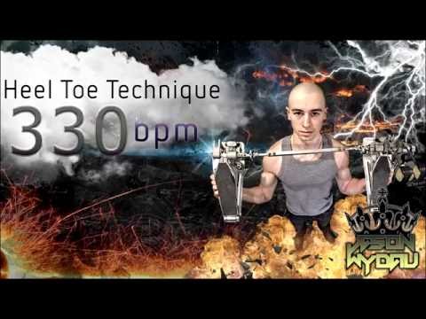 HEEL TOE Technique - 330 BPM
