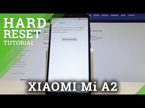 HARD RESET XIAOMI Mi A2 - Erase All Content & Settings
