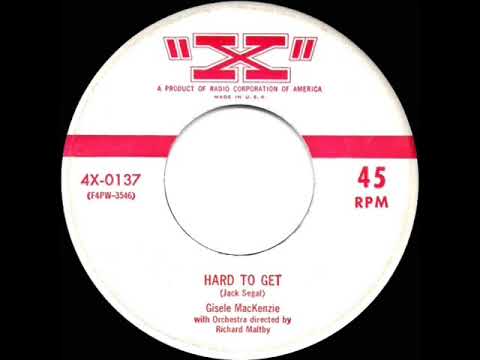 1955 HITS ARCHIVE: Hard To Get - Gisele MacKenzie (a #2 record)